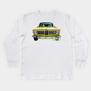 1973 BMW 2002 Tii Hardtop coupe Kids Long Sleeve T-Shirt